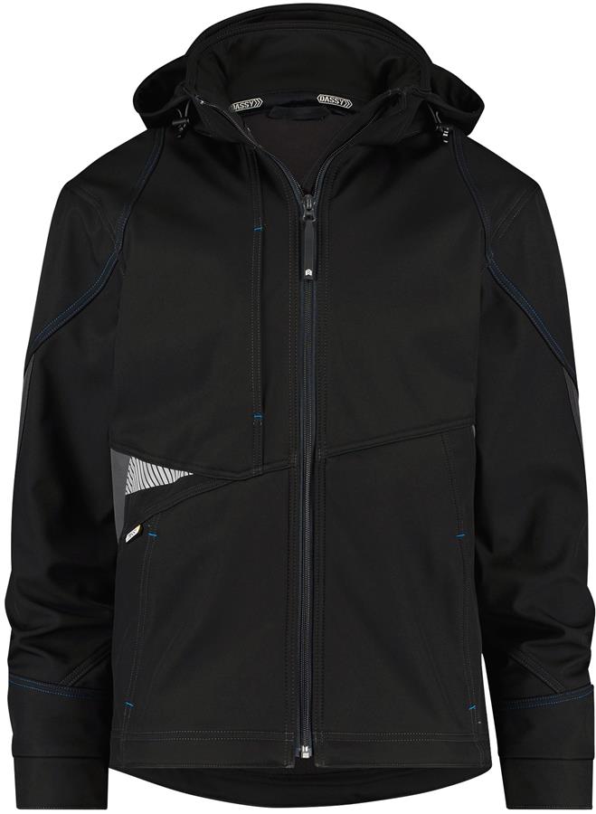 Dassy gravité softshell noir gris taille m
