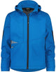 Dassy gravité softshell bleu azur gris taille l