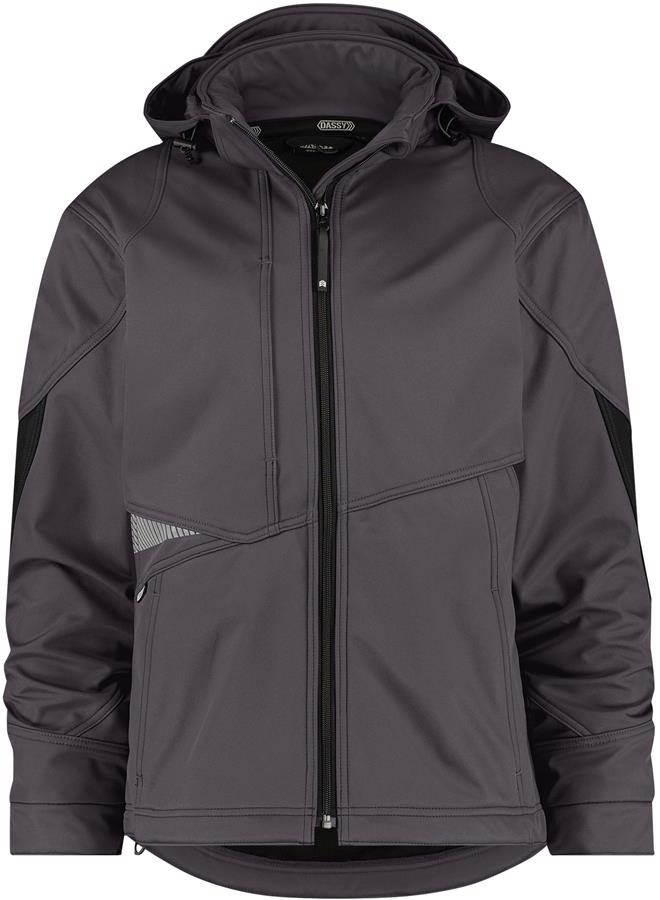Dassy gravité softshell gris noir taille xxl