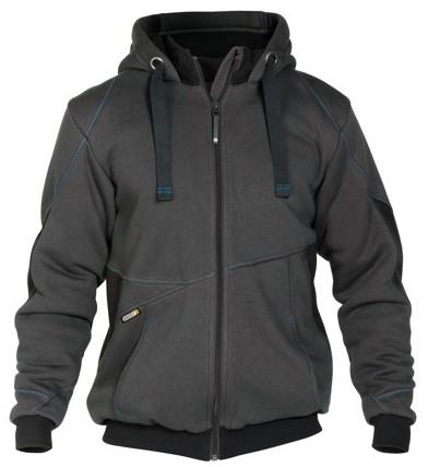 Veste sweat Dassy pulse anthracite noir l