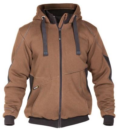 Veste sweat Dassy marron pulse anthracite xl