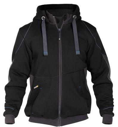 Veste sweat Dassy pulse noir anthracite xxl