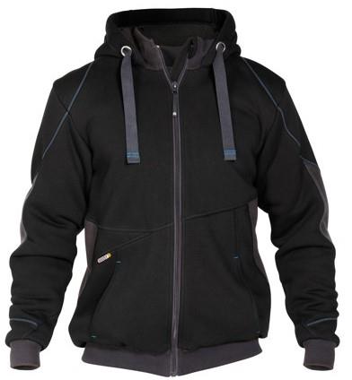 Veste sweat Dassy pulse bleu nuit anthracite s