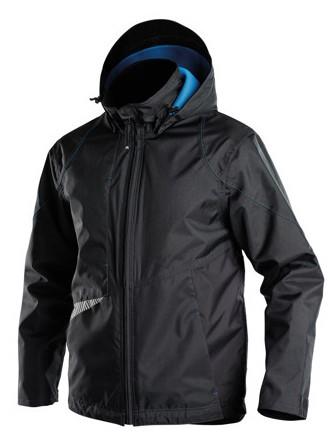 Veste de travail Dassy hyper coupe-vent imperméable noir s