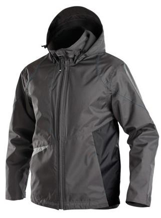 Veste de travail Dassy hyper coupe-vent gris noir s