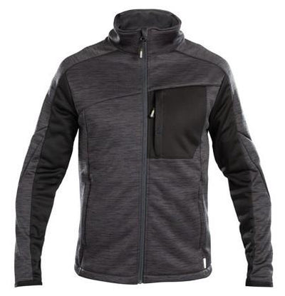 Cardigan couche intermédiaire Dassy convexe gris noir m