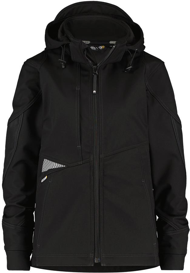 Dassy gravité softshell femme noir xl