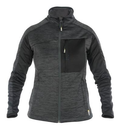Dassy gilet intermédiaire convexe femme gris noir xl