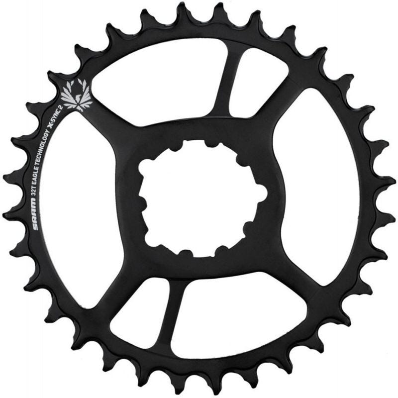 Plateau Sram x-sync2 aigle 34 z. 6 mm sur l'acier
