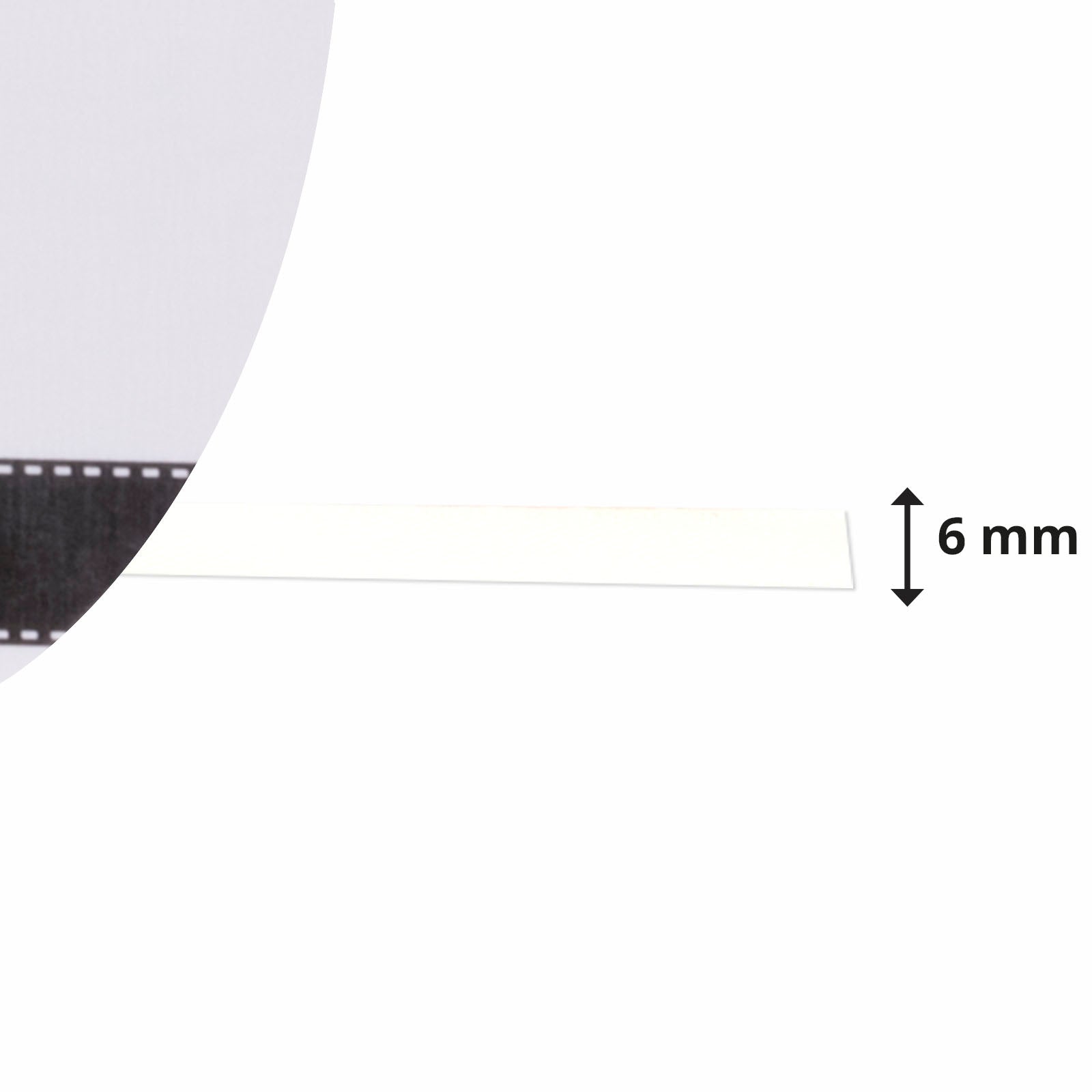 Vaessen creative • ruban satin 6mmx10m blanc