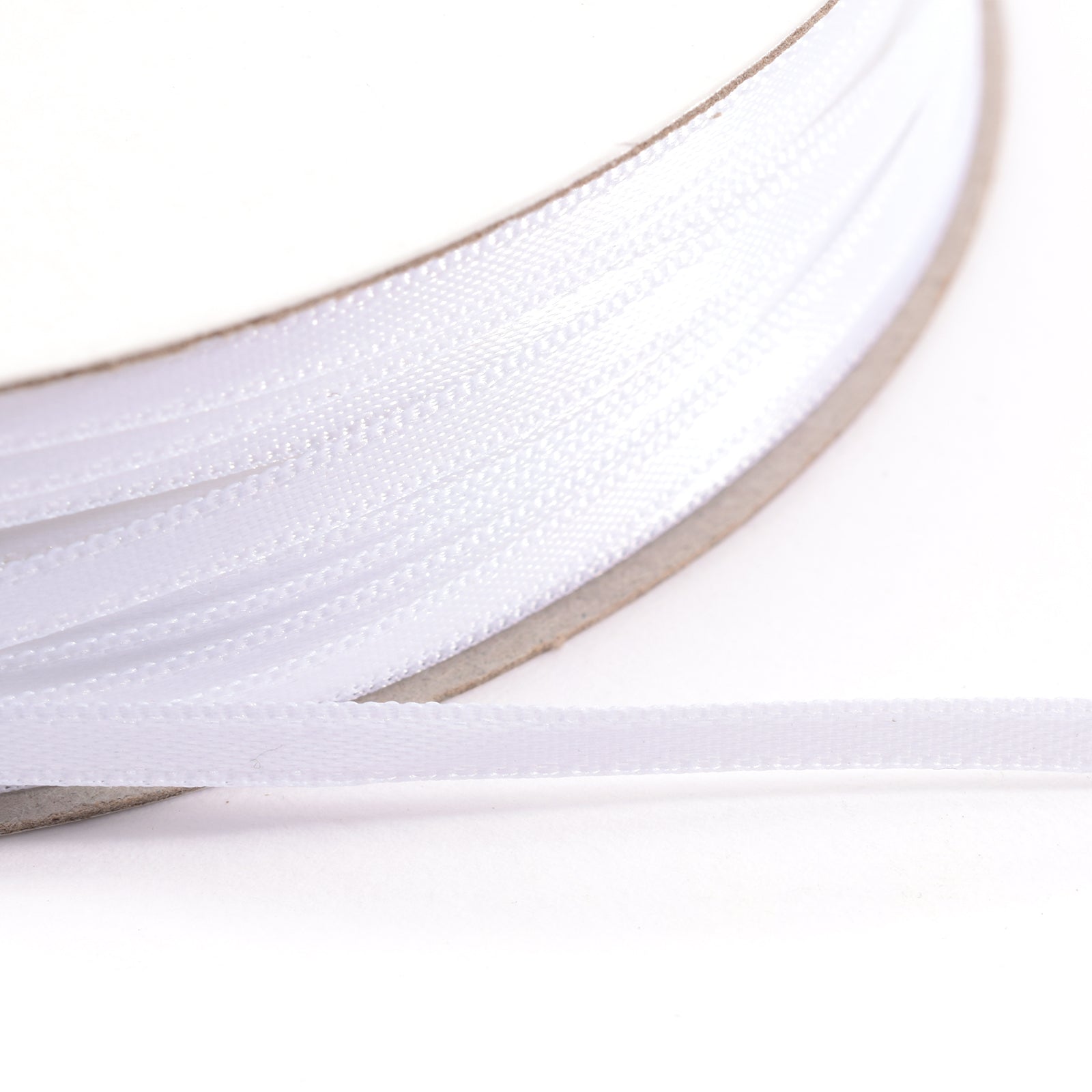 Vaessen creative • ruban satin 3mmx100m blanc