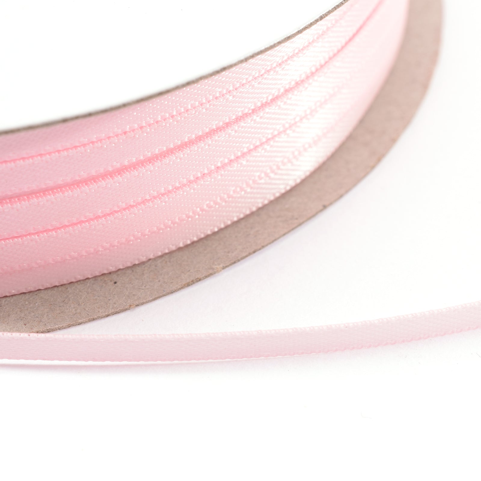 Vaessen creative • ruban satin 3mmx100m rose pastel
