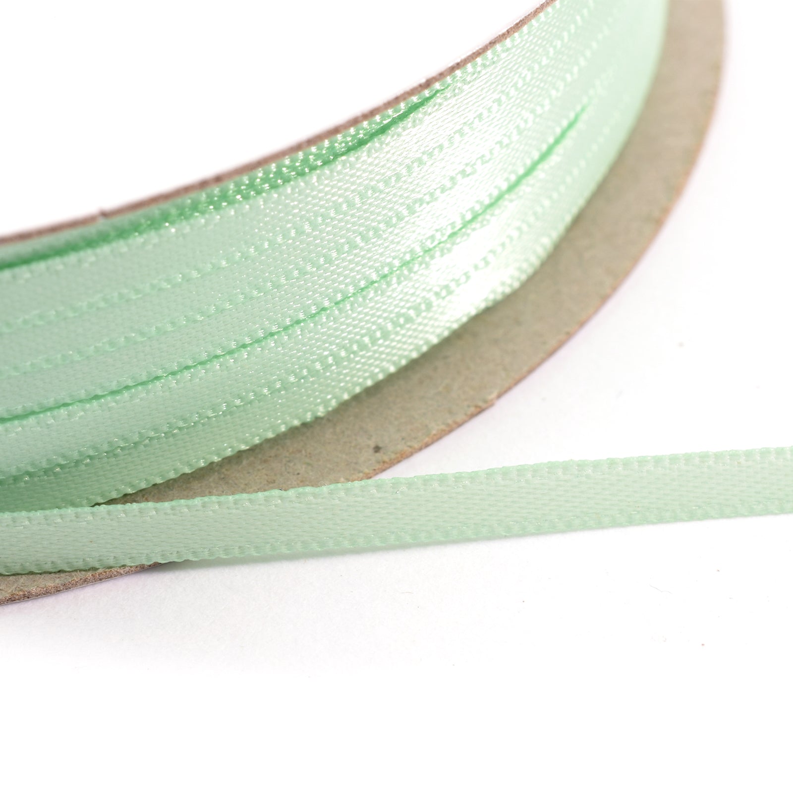 Vaessen creative • ruban satin 3mmx100m vert pastel