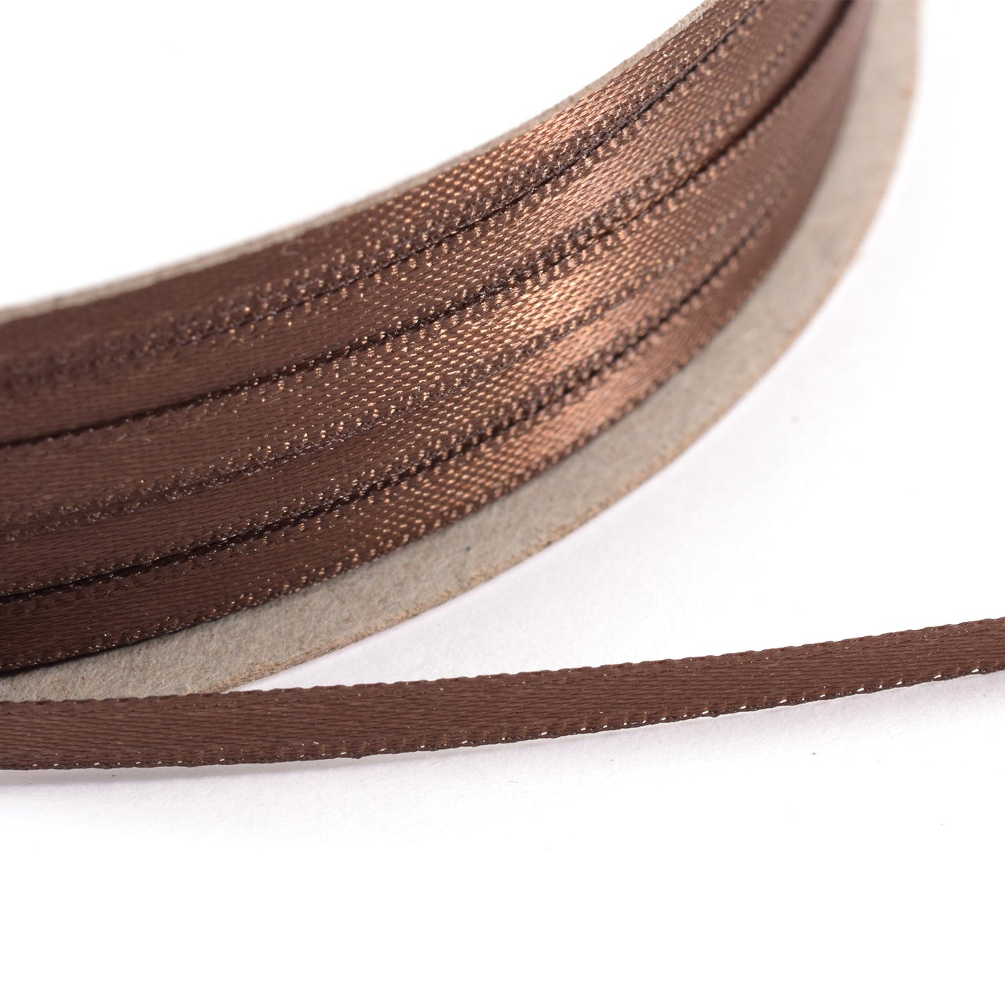 Vaessen creative • ruban satin 3mmx100m marron