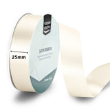 Vaessen creative • ruban satin 20mx25mm blanc antique - afbeelding 2