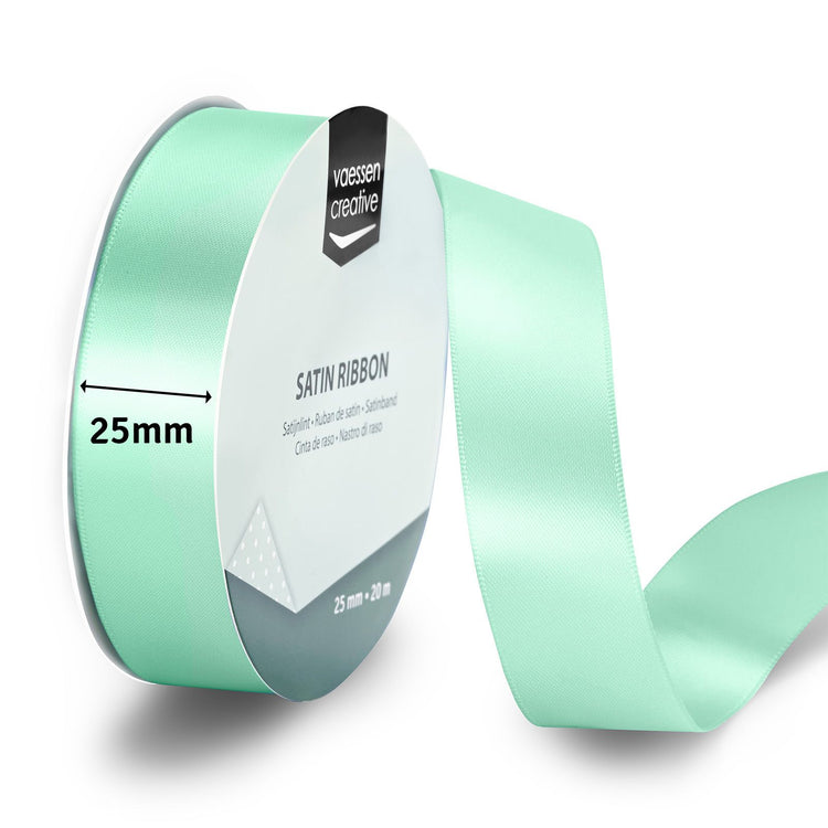 Vaessen creative • ruban satin 20mx25mm bleu