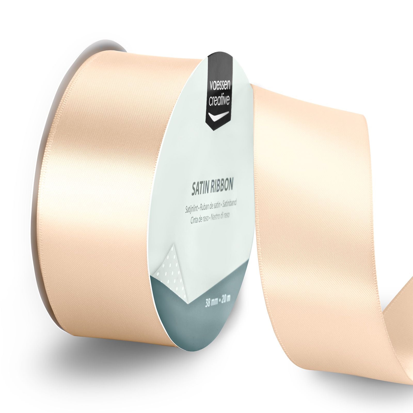 Vaessen creative • ruban satin 20mx38mm ivoire