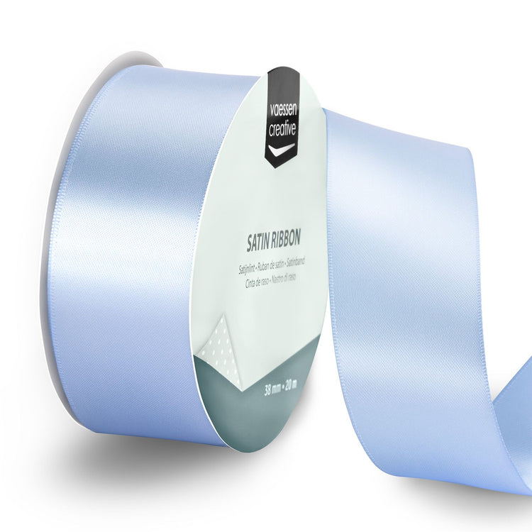 Vaessen creative • ruban satin 20mx38mm bleu clair