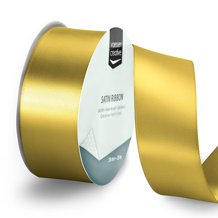 Vaessen creative • ruban satin 20mx38mm or