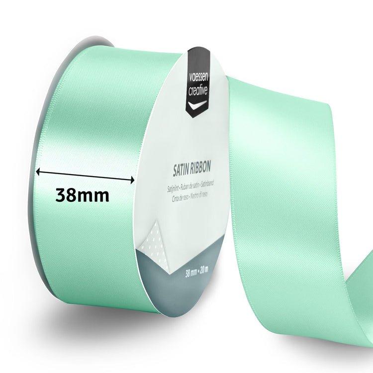 Vaessen creative • ruban satin 20mx38mm bleu