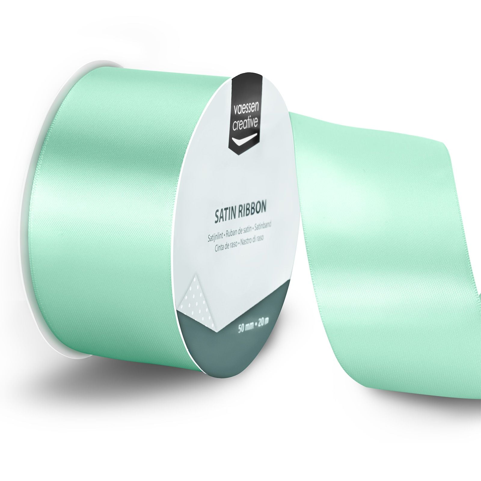 Vaessen creative • ruban satin 20mx50mm bleu