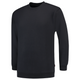 Pull coton polyester marine m