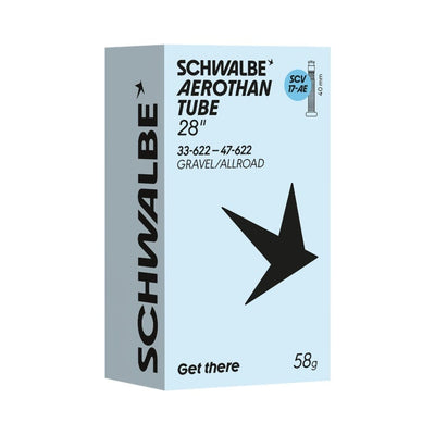 Chambre à air Schwalbe aerothan scv17-ae 28 33 47-622 40mm