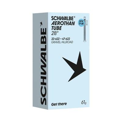 Chambre à air Schwalbe aerothan scv17-ae 28 33 47-622 80mm