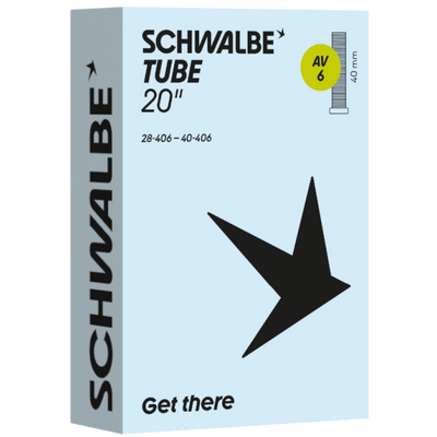 Chambre à air Schwalbe av6 20 28 40-406 av 40mm
