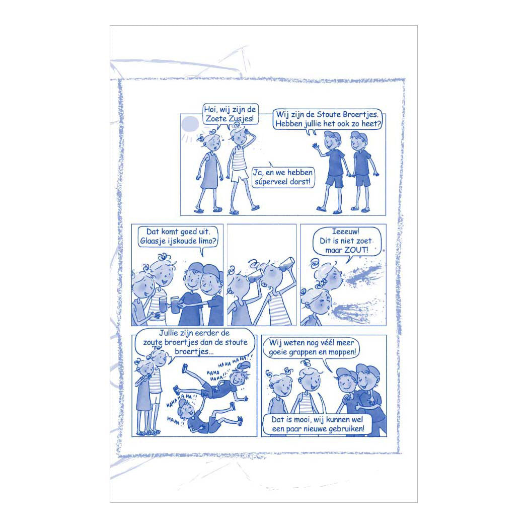 De Zoete Zusjes - The Bold Broertjes Moppenboek