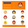 Masques de la Maison centrale du livre : pompiers
