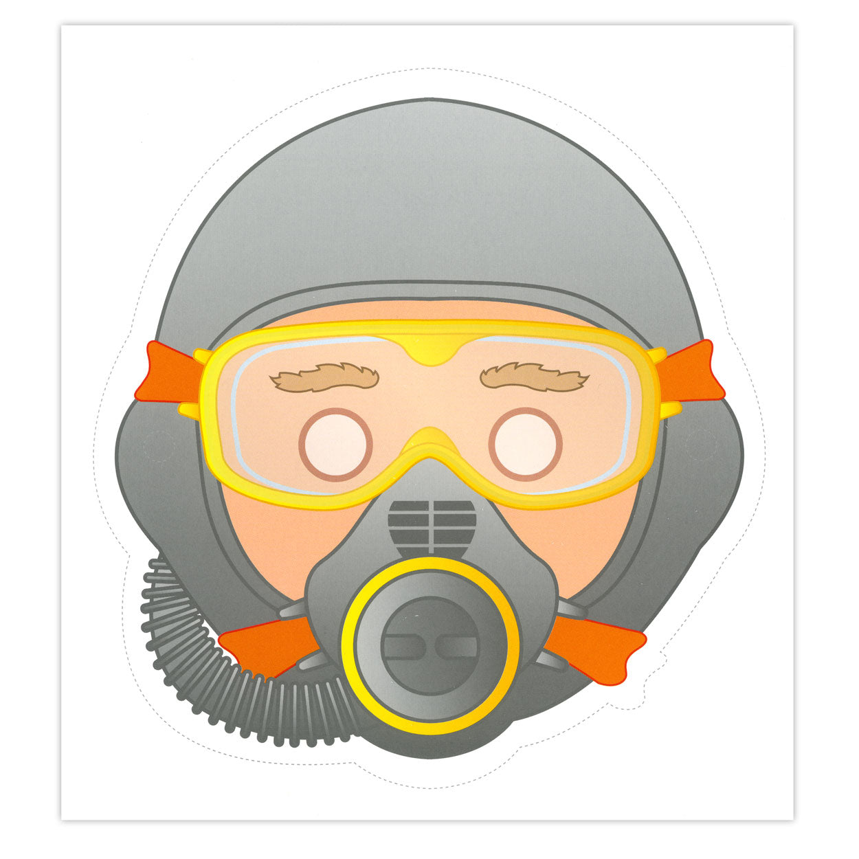 Masques de la Maison centrale du livre : pompiers