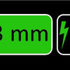 Métro de pneu de bord Protection 26 x 1,75 47-559 mm noir avec réflexion