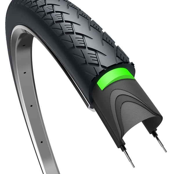 Edge Tire Metro Protect 28 x 1,50" / 40-622 mm noir avec réflexion