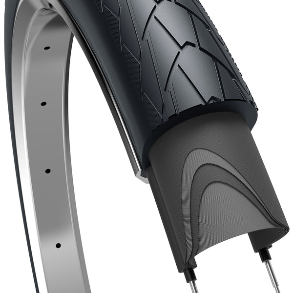 Edge Tire Mambo 28 x 2.00"/ 50-622 mm noir avec réflexion