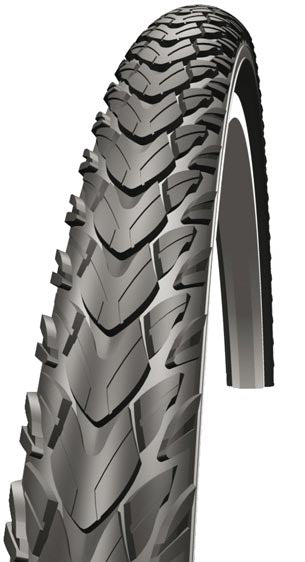 Schwalbe Pneu pliable Marathon Mondial Evo/DD 28 x 1.75"/ 47-622mm noir avec reflet