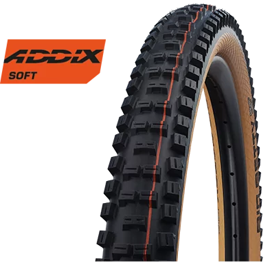 Pneu pliable Schwalbe Big Betty Super Gravity 29 x 2,40" / 62-622 mm - noir/marron