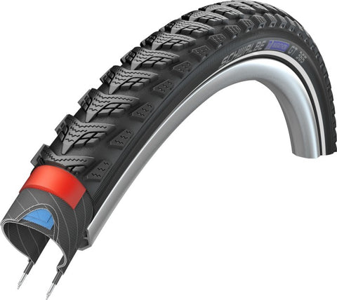 Pneu Schwalbe Marathon 365 GreenGuard 28 x 1.40"/ 37-622mm - noir avec reflet