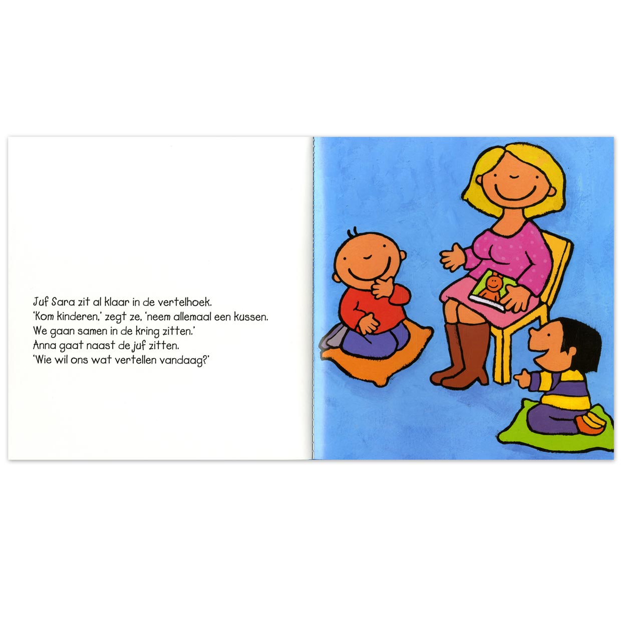 Maison centrale du livre Anna dans la salle de classe