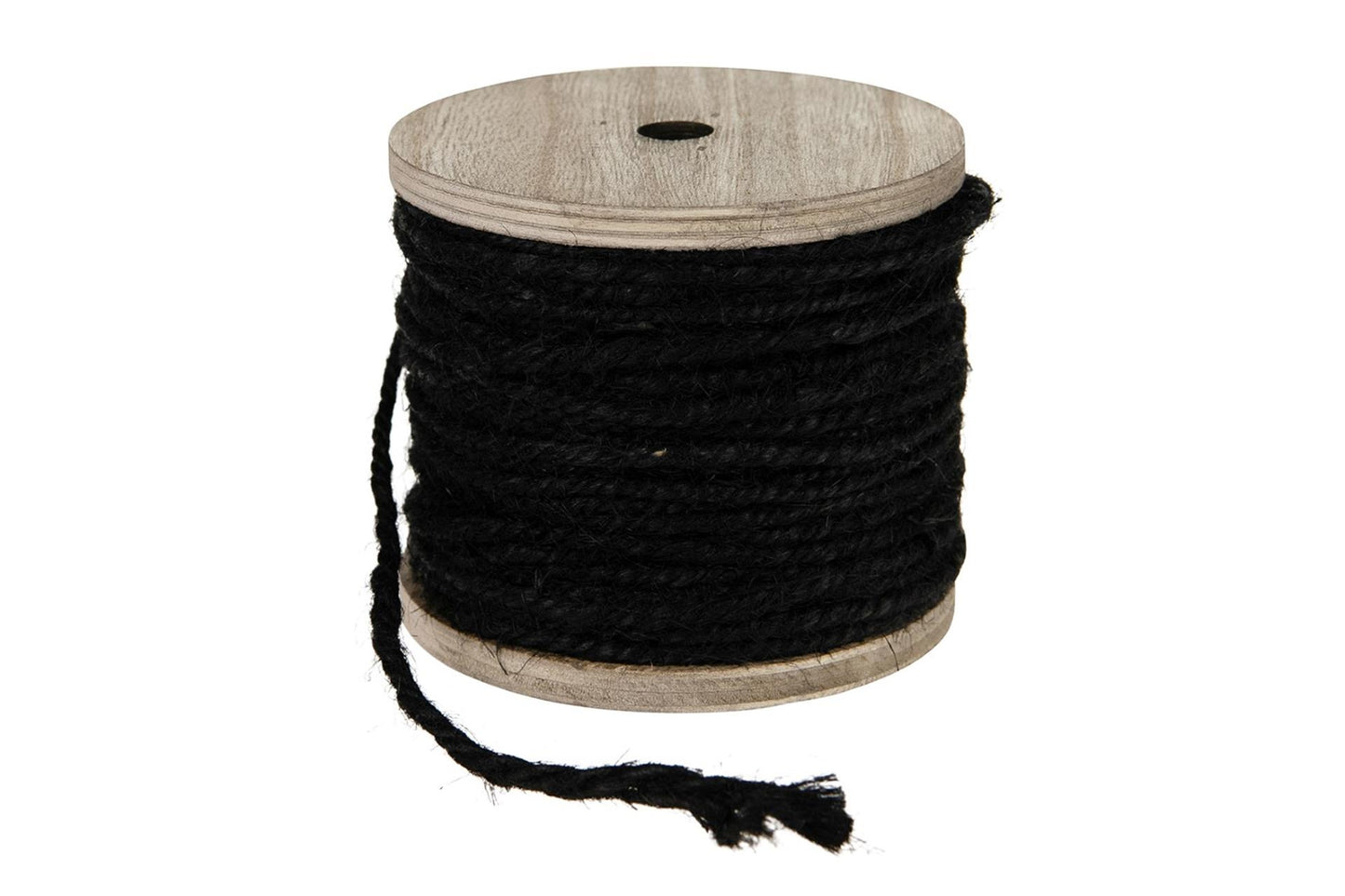 Dijk natural collections corde de jute 130gr noire sur bobine