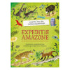 Livre central journal d'un explorateur - expédition amazon