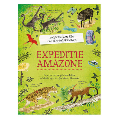 Livre central journal d'un explorateur - expédition amazon