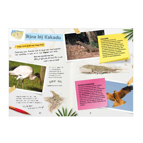 Journal central de la maison du livre d'un explorateur - expédition dans l'outback