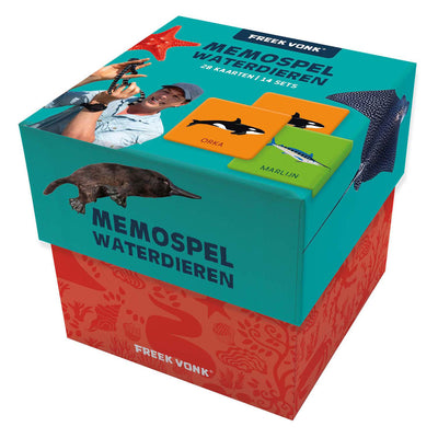 Imagebooks freek spark memo game - animaux aquatiques