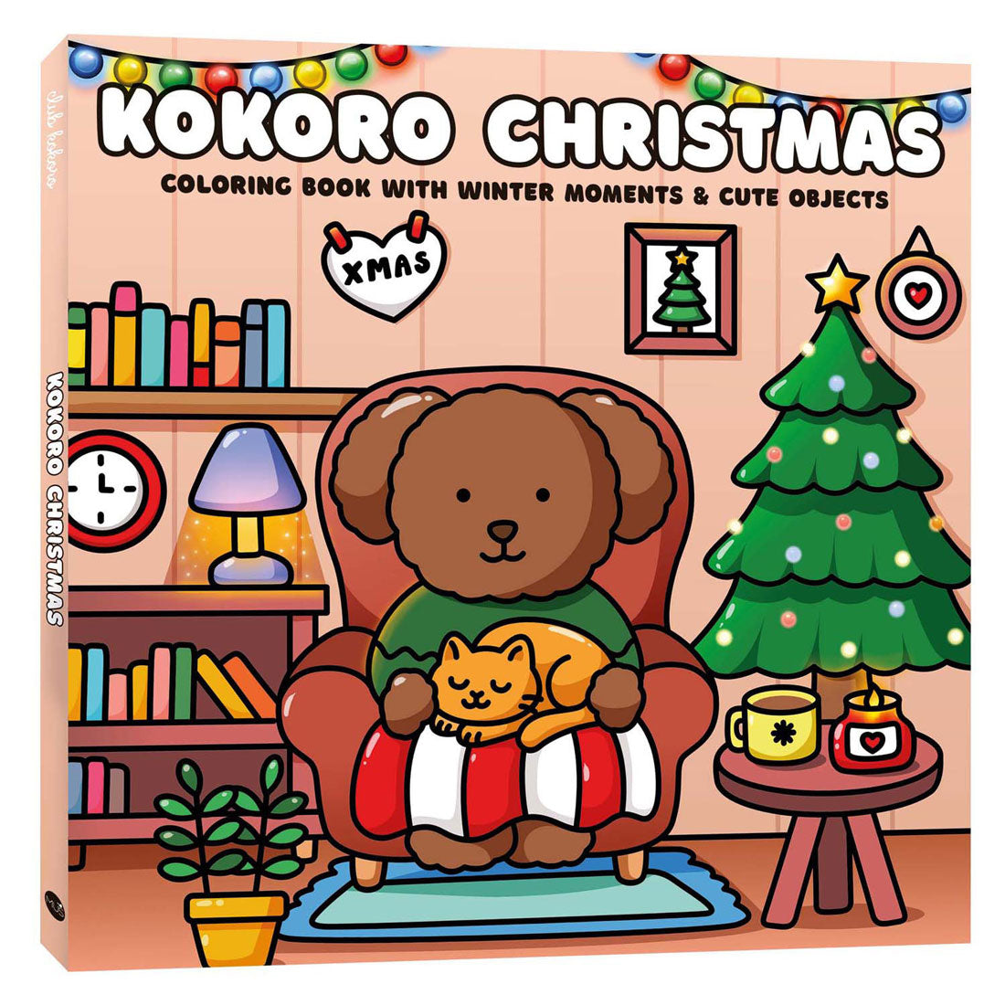 Livre de coloriage de Noël Central Book House Kokoro