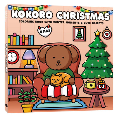 Livre de coloriage de Noël Central Book House Kokoro