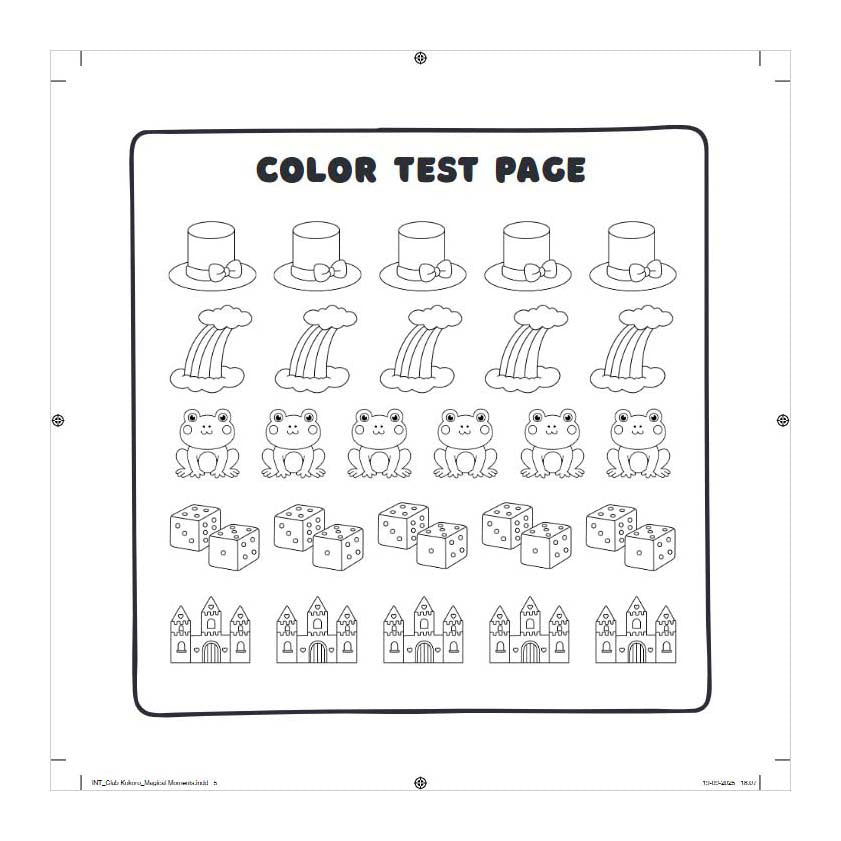 Kluitman club kokoro livre de coloriage moments magiques