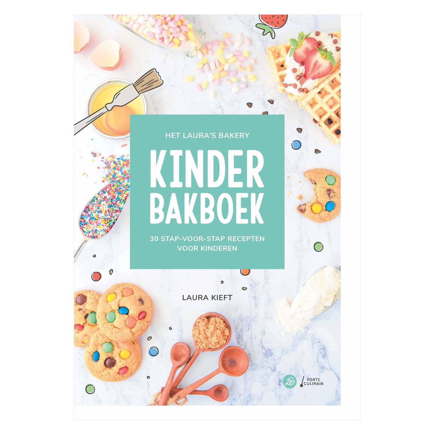 Livre central de la boulangerie de Laura, livre de pâtisserie pour enfants