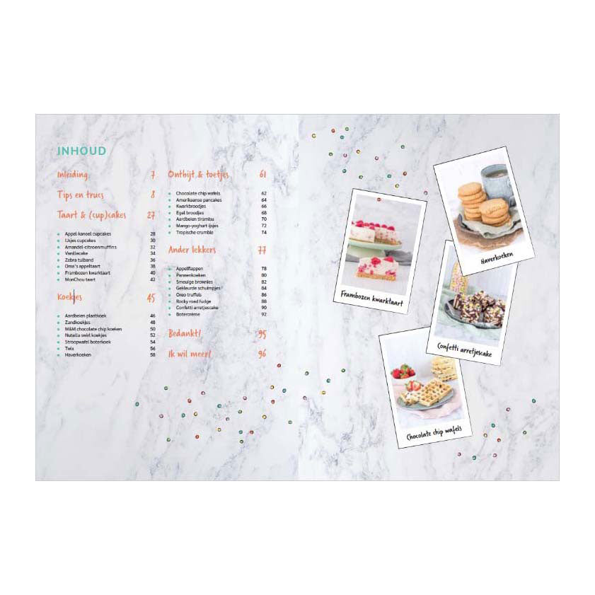 Livre central de la boulangerie de Laura, livre de pâtisserie pour enfants