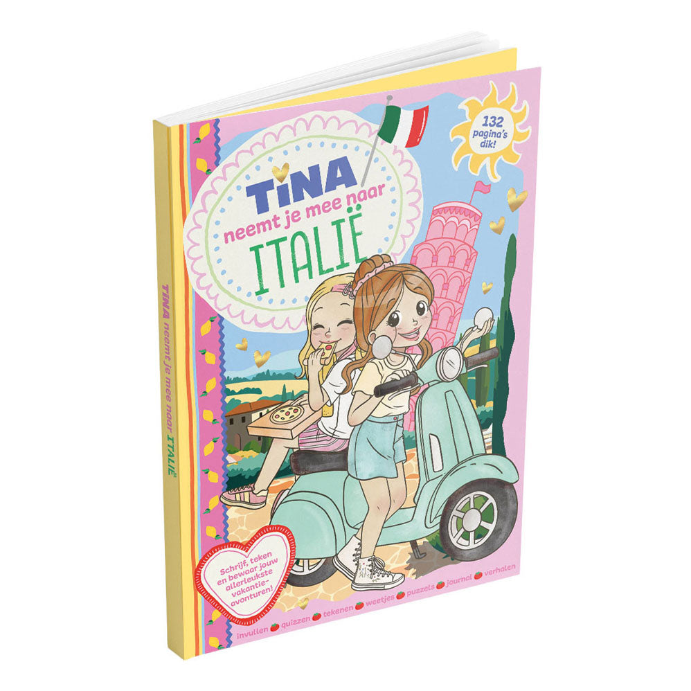 Central Book House Tina vous emmène en Italie - 132 pages.
